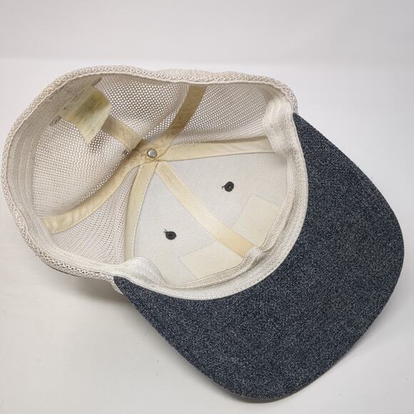 Fish Flag Columbia PFG Fitted Trucker Hat Blue One Size Mesh Back - Picture 7 of 8